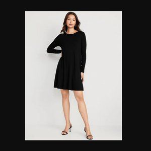Old Navy Jersey-Knit Mini Swing Dress Size S